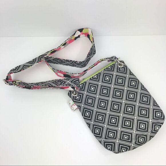 Artisan Hand Crafted Colorful Fabric Crossbody Bag NWT - Picture 4 of 13